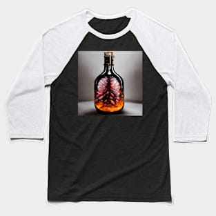 Crystalised Lungs in a Jar Baseball T-Shirt